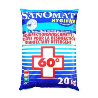 SANOMAT Desinfektionsvollwaschmittel 20 kg